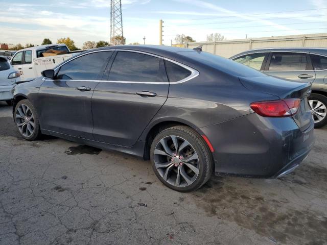 1C3CCCCG2FN551352 - 2015 CHRYSLER 200 C GRAY photo 2