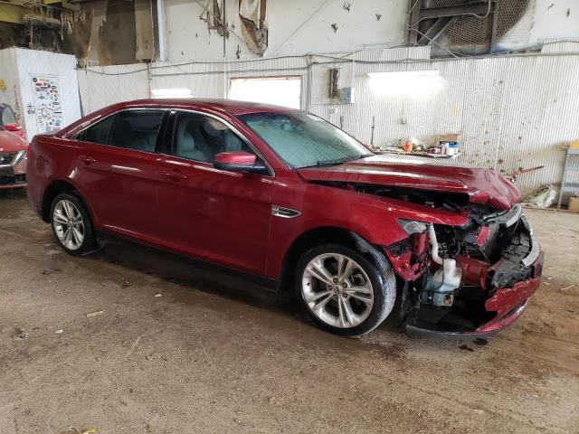 1FAHP2H85GG150343 - 2016 FORD TAURUS SEL BURGUNDY photo 4