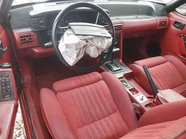 1FACP44E9MF126212 - 1991 FORD MUSTANG LX RED photo 8