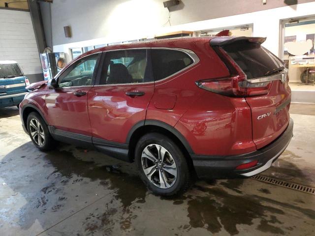 2HKRW1H25LH408938 - 2020 HONDA CR-V LX RED photo 2