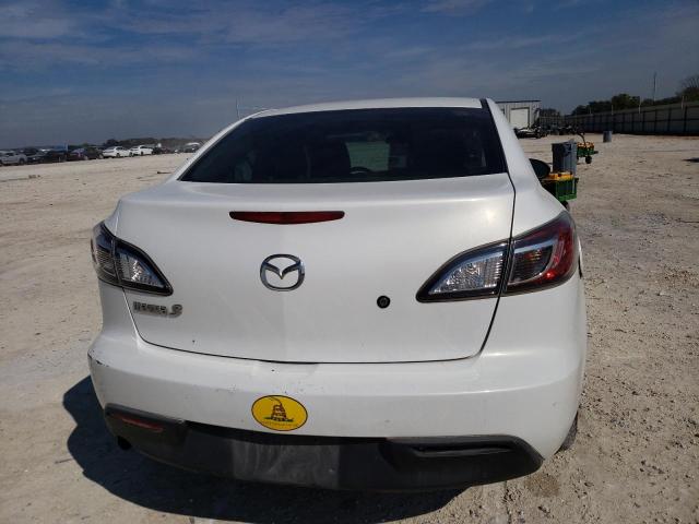 JM1BL1SF5A1340358 - 2010 MAZDA 3 I WHITE photo 6