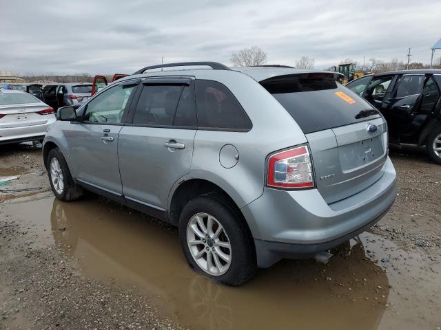 2FMDK48C77BB07603 - 2007 FORD EDGE SEL BLUE photo 2