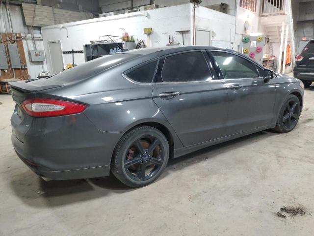 3FA6P0H70GR256176 - 2016 FORD FUSION SE GRAY photo 3