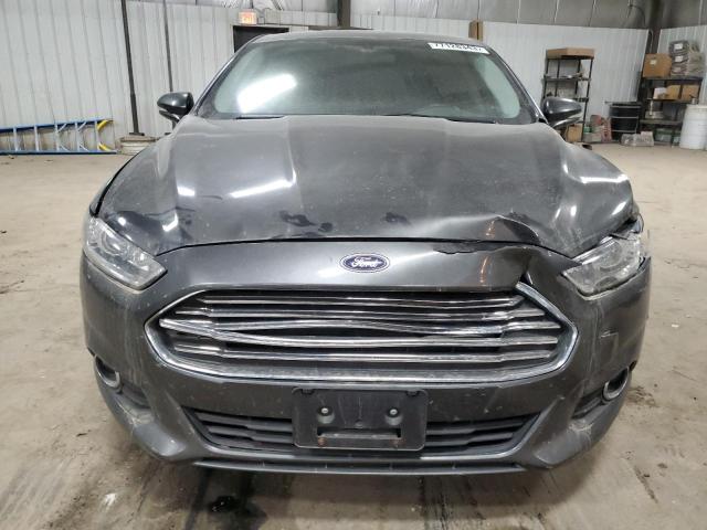 3FA6P0H70GR256176 - 2016 FORD FUSION SE GRAY photo 5