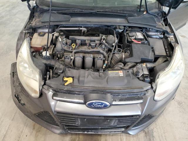 1FADP3K2XEL254369 - 2014 FORD FOCUS SE GRAY photo 12