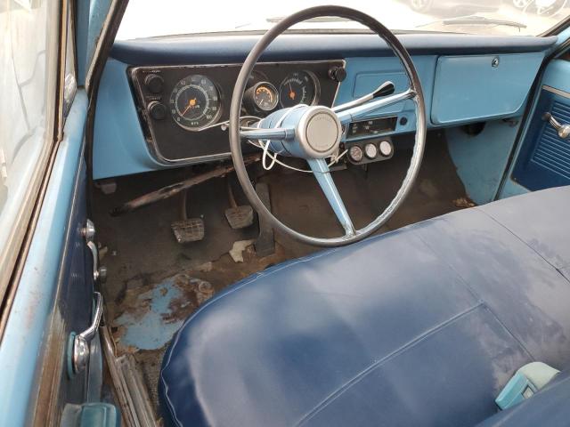 CS248T141943 - 1968 CHEVROLET C20 BLUE photo 8