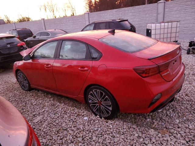 3KPF44AC1PE600476 - 2023 KIA FORTE GT RED photo 2