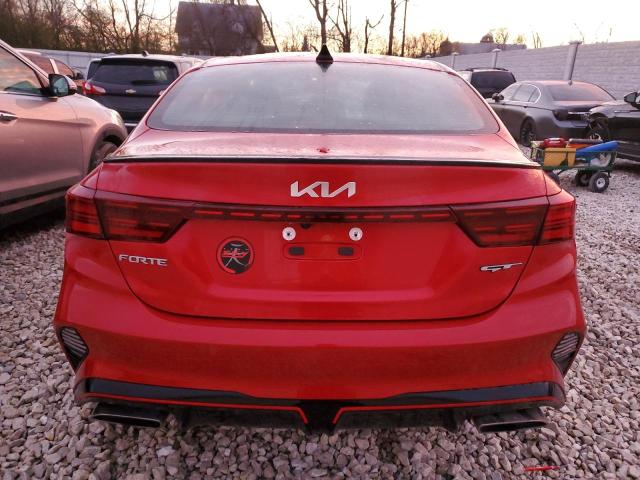 3KPF44AC1PE600476 - 2023 KIA FORTE GT RED photo 6