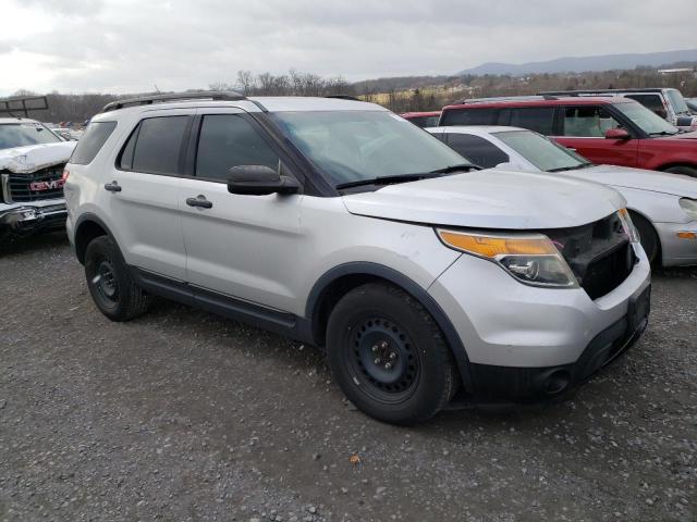 1FM5K7B88EGA97485 - 2014 FORD EXPLORER SILVER photo 4