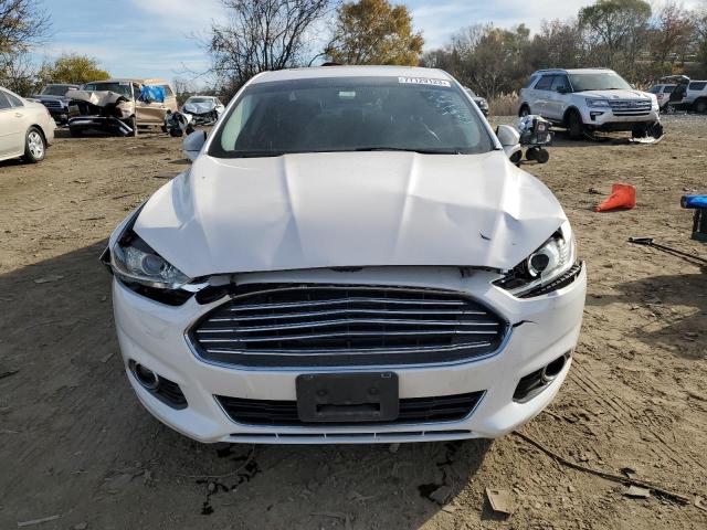 3FA6P0K90DR367400 - 2013 FORD FUSION TITANIUM WHITE photo 5