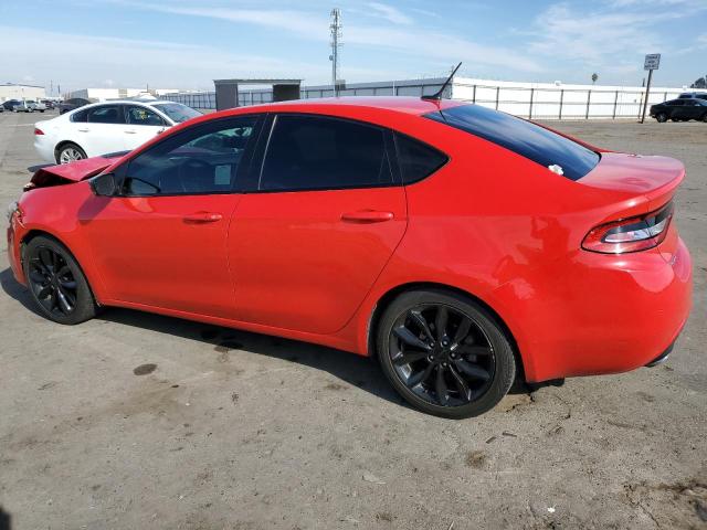 1C3CDFGB6GD804189 - 2016 DODGE DART GT SPORT RED photo 2