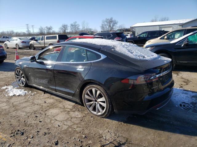 5YJSA1E22GF132680 - 2016 TESLA MODEL S შავი ფოტო 2