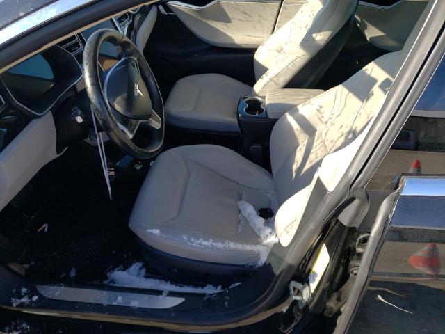 5YJSA1E22GF132680 - 2016 TESLA MODEL S შავი ფოტო 7