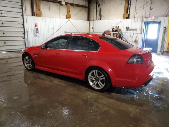 6G2ER57769L207796 - 2009 PONTIAC G8 RED photo 2