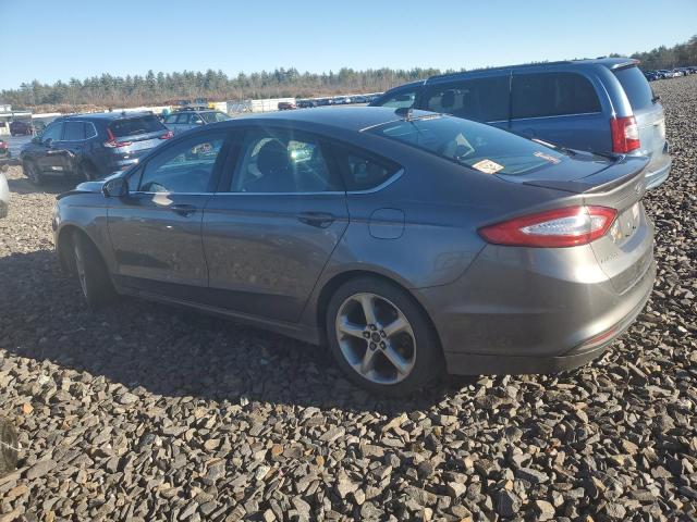 3FA6P0H79ER368391 - 2014 FORD FUSION SE GRAY photo 2