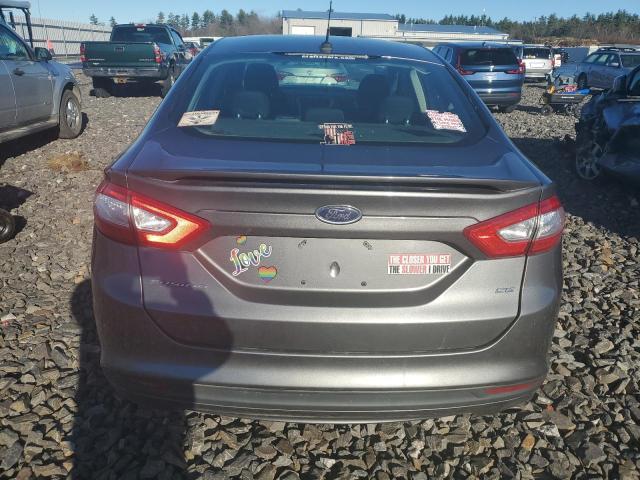 3FA6P0H79ER368391 - 2014 FORD FUSION SE GRAY photo 6