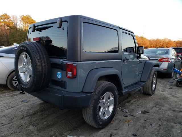 1C4AJWAG7FL551680 - 2015 JEEP WRANGLER SPORT GRAY photo 3