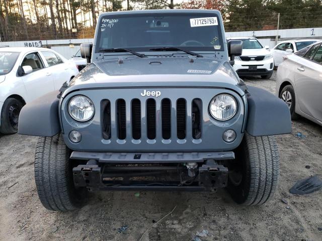 1C4AJWAG7FL551680 - 2015 JEEP WRANGLER SPORT GRAY photo 5