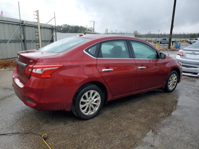 3N1AB7AP3KY358305 - 2019 NISSAN SENTRA S RED photo 3