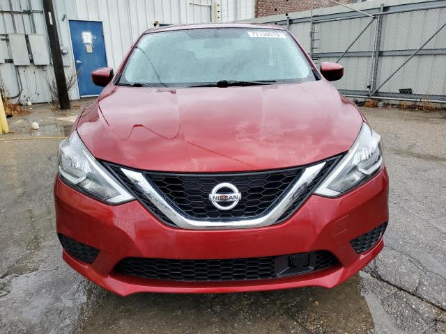 3N1AB7AP3KY358305 - 2019 NISSAN SENTRA S RED photo 5