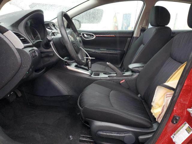 3N1AB7AP3KY358305 - 2019 NISSAN SENTRA S RED photo 7