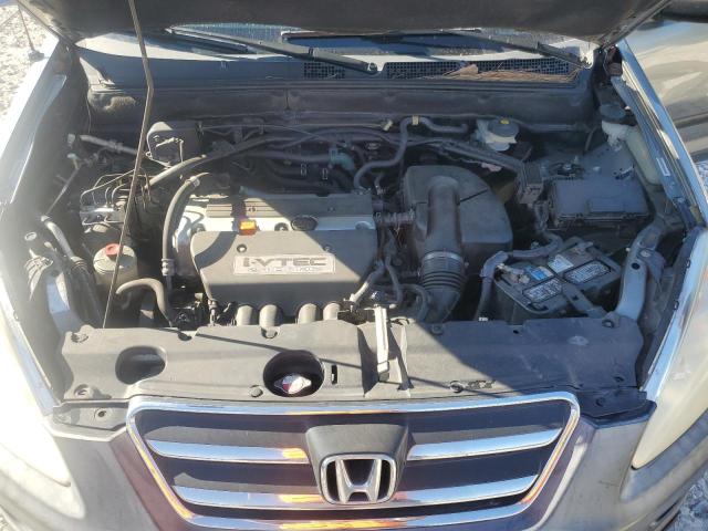 JHLRD68546C019465 - 2006 HONDA CR-V LX SILVER photo 11