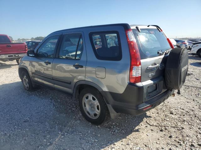 JHLRD68546C019465 - 2006 HONDA CR-V LX SILVER photo 2