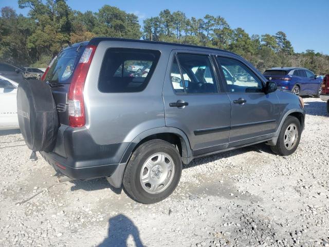 JHLRD68546C019465 - 2006 HONDA CR-V LX SILVER photo 3