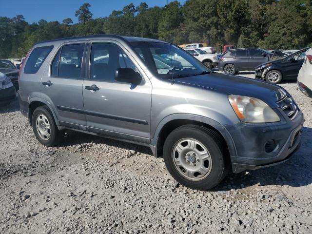 JHLRD68546C019465 - 2006 HONDA CR-V LX SILVER photo 4