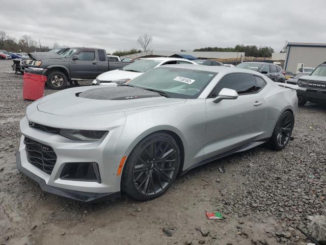 1G1FK1R66J0142655 - 2018 CHEVROLET CAMARO ZL1 银色 照片 1