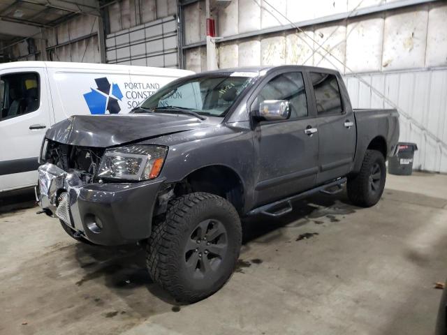 1N6AA07BX6N520966 - 2006 NISSAN TITAN XE GRAY photo 1