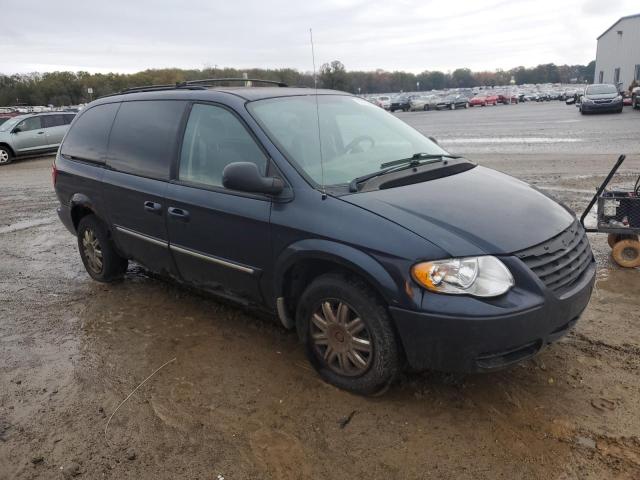 2A4GP54L17R107466 - 2007 CHRYSLER TOWN & COU TOURING BLUE photo 4