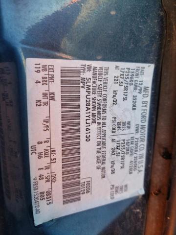 5LMPU28A1YLJ16130 - 2000 LINCOLN NAVIGATOR 青色 照片 13