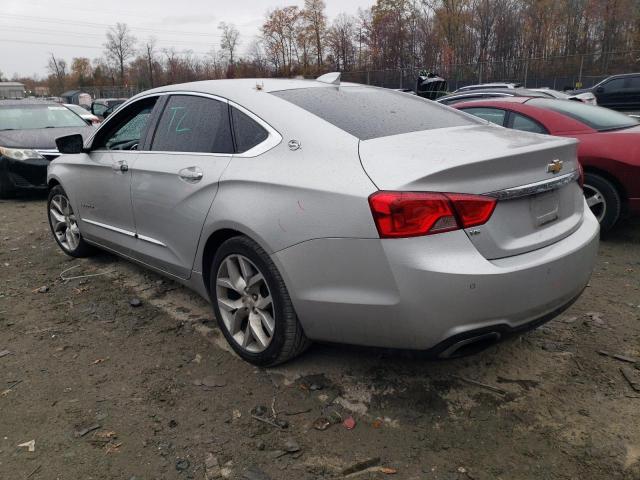 2G1165S33F9104321 - 2015 CHEVROLET IMPALA LTZ SILVER photo 2