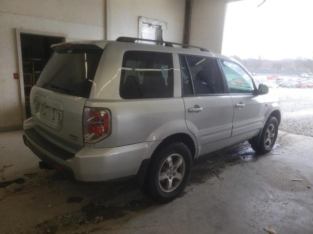 5FNYF18526B002379 - 2006 HONDA PILOT EX SILVER photo 3