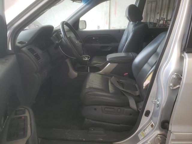 5FNYF18526B002379 - 2006 HONDA PILOT EX SILVER photo 7