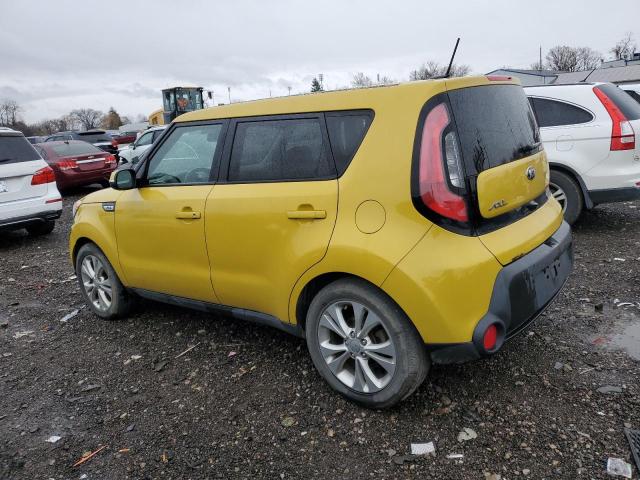 KNDJP3A53E7043225 - 2014 KIA SOUL + YELLOW photo 2