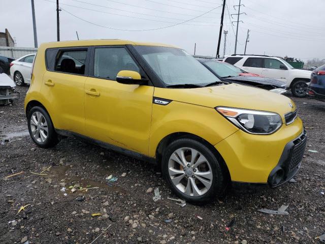 KNDJP3A53E7043225 - 2014 KIA SOUL + YELLOW photo 4