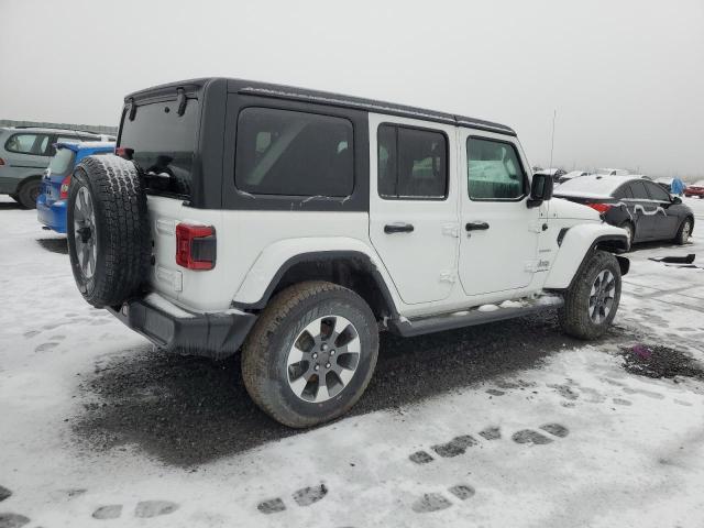 1C4HJXEG4PW503018 - 2023 JEEP WRANGLER SAHARA WHITE photo 3