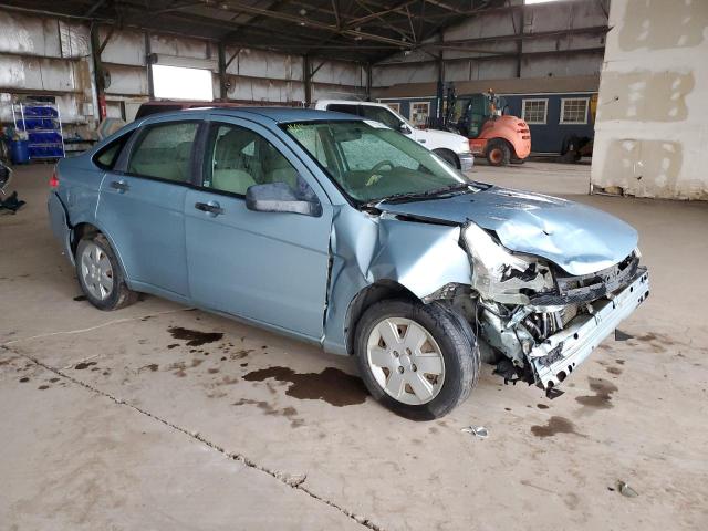 1FAHP34N99W199698 - 2009 FORD FOCUS S BLUE photo 4