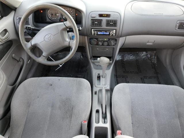 1NXBR12E31Z464399 - 2001 TOYOTA COROLLA CE SILVER photo 8