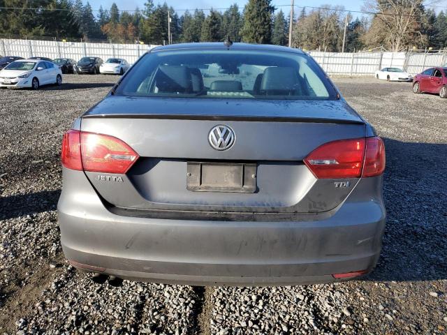 3VWLL7AJ3DM413082 - 2013 VOLKSWAGEN JETTA TDI BLUE photo 6