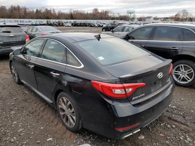 5NPE34AB7FH258953 - 2015 HYUNDAI SONATA SPORT BLACK photo 2