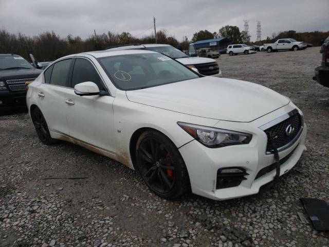 JN1BV7AP8FM339723 - 2015 INFINITI Q50 BASE WHITE photo 4