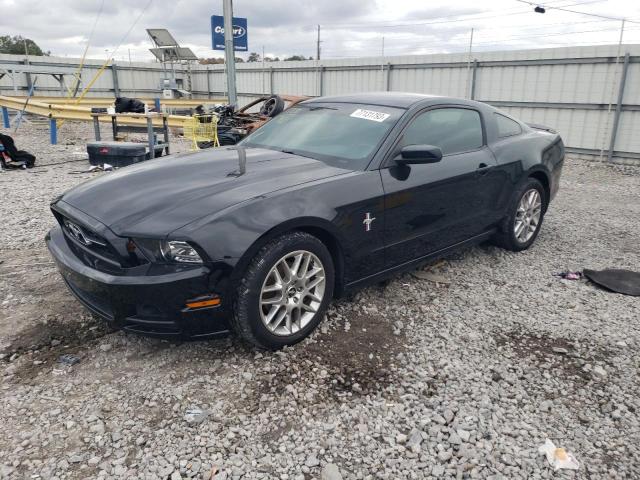 1ZVBP8AM0E5230813 - 2014 FORD MUSTANG BLACK photo 1