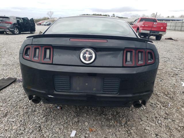 1ZVBP8AM0E5230813 - 2014 FORD MUSTANG BLACK photo 6