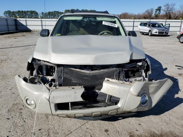 1FMCU03158KA02506 - 2008 FORD ESCAPE XLT CREAM photo 5