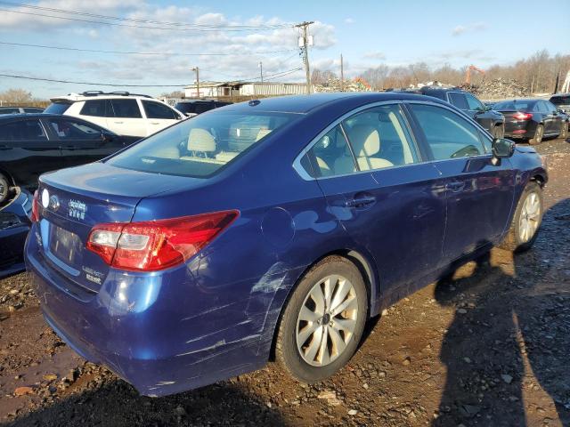 4S3BNAD69F3067122 - 2015 SUBARU LEGACY 2.5I PREMIUM BLUE photo 3