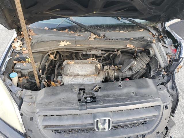 2HKYF18474H523054 - 2004 HONDA PILOT EX BLUE photo 12