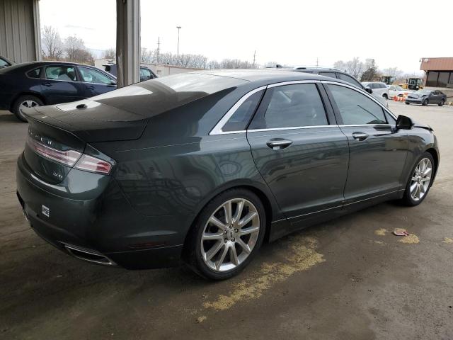 3LN6L2LU7FR615726 - 2015 LINCOLN MKZ HYBRID GREEN photo 3